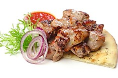 Шашлык из свиной шеи
