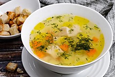 Суп куриный