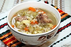 Рассольник с курицей